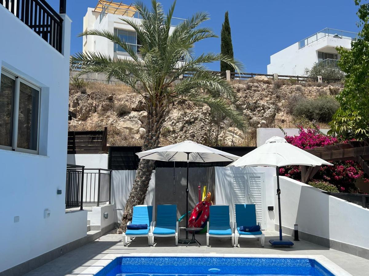 Villa Marina Sea-View Private Pool Pegeia Eksteriør billede