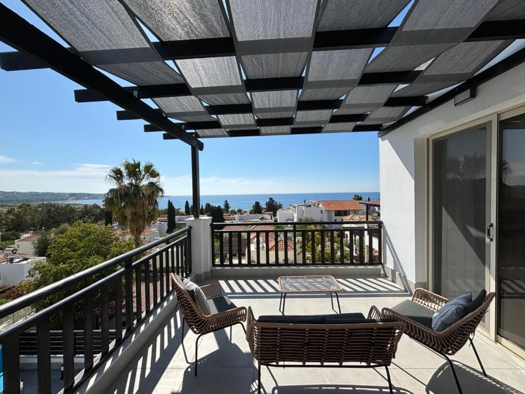Villa Marina Sea-View Private Pool Pegeia Eksteriør billede